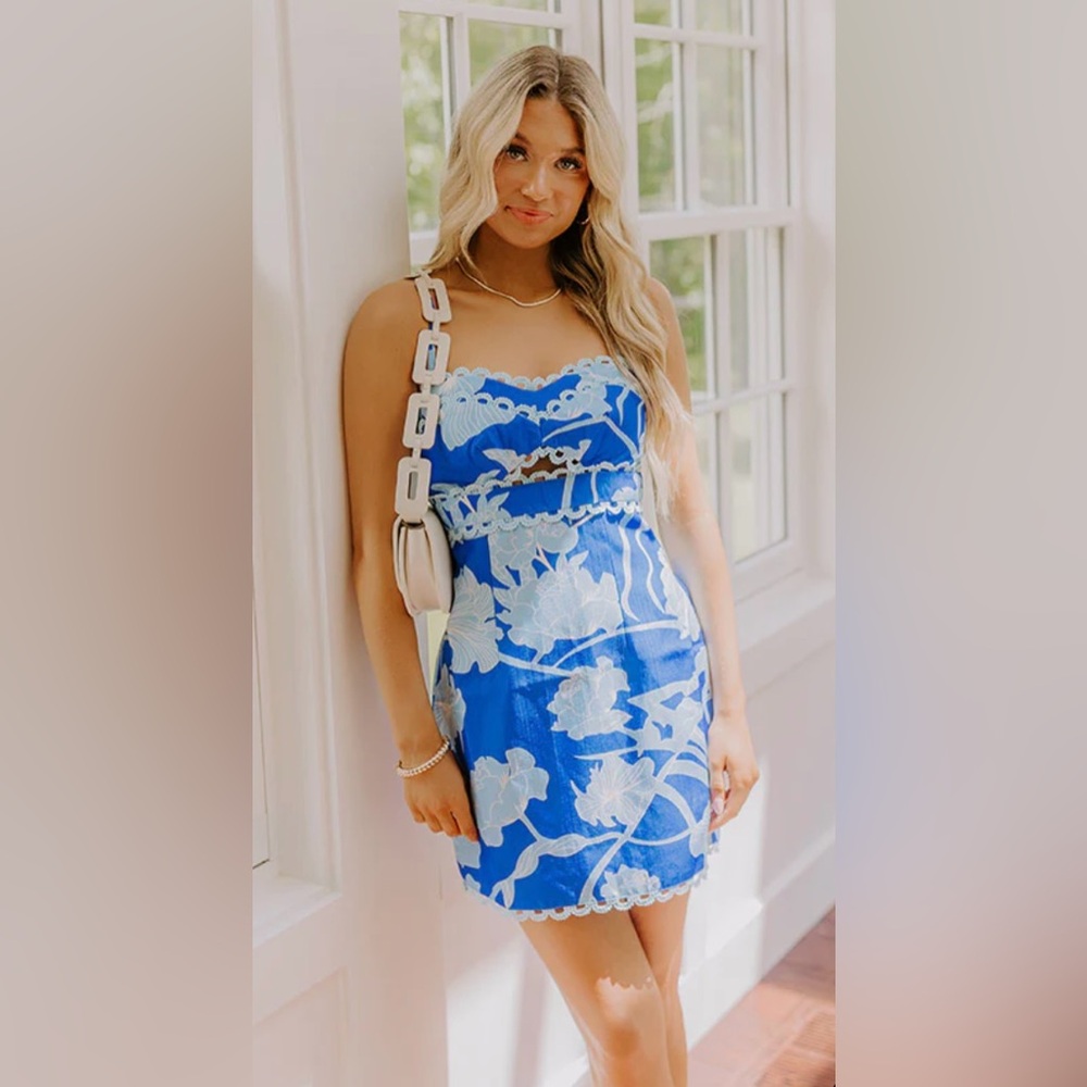 Fore Miami Happy Hour Floral Mini Dress